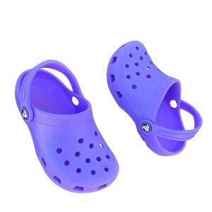 Crocs Classic Kids Clogs Toddler Size 10 Purple Sandals